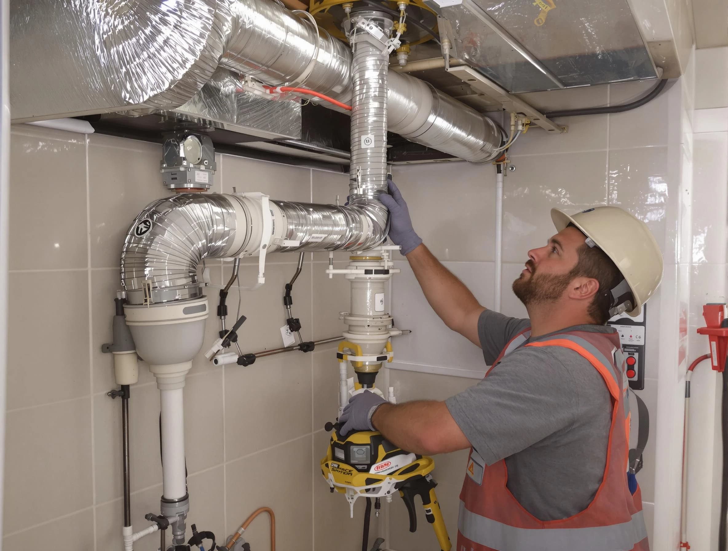 Glenshaw Dryer Vent Cleaning expert performing professional dryer vent repair and installation in Glenshaw