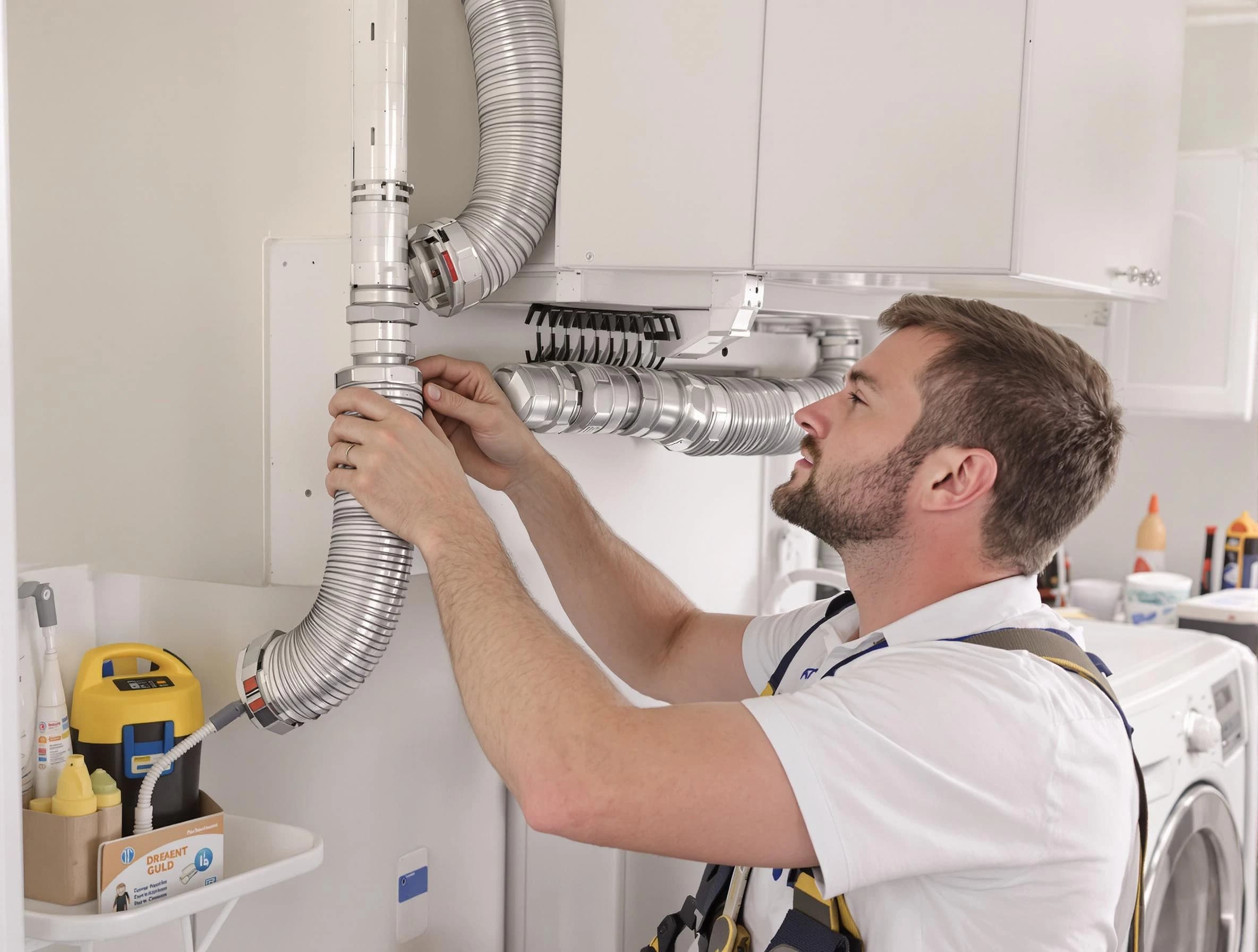 Professional dryer vent repair and installation by Glenshaw Dryer Vent Cleaning in Glenshaw
