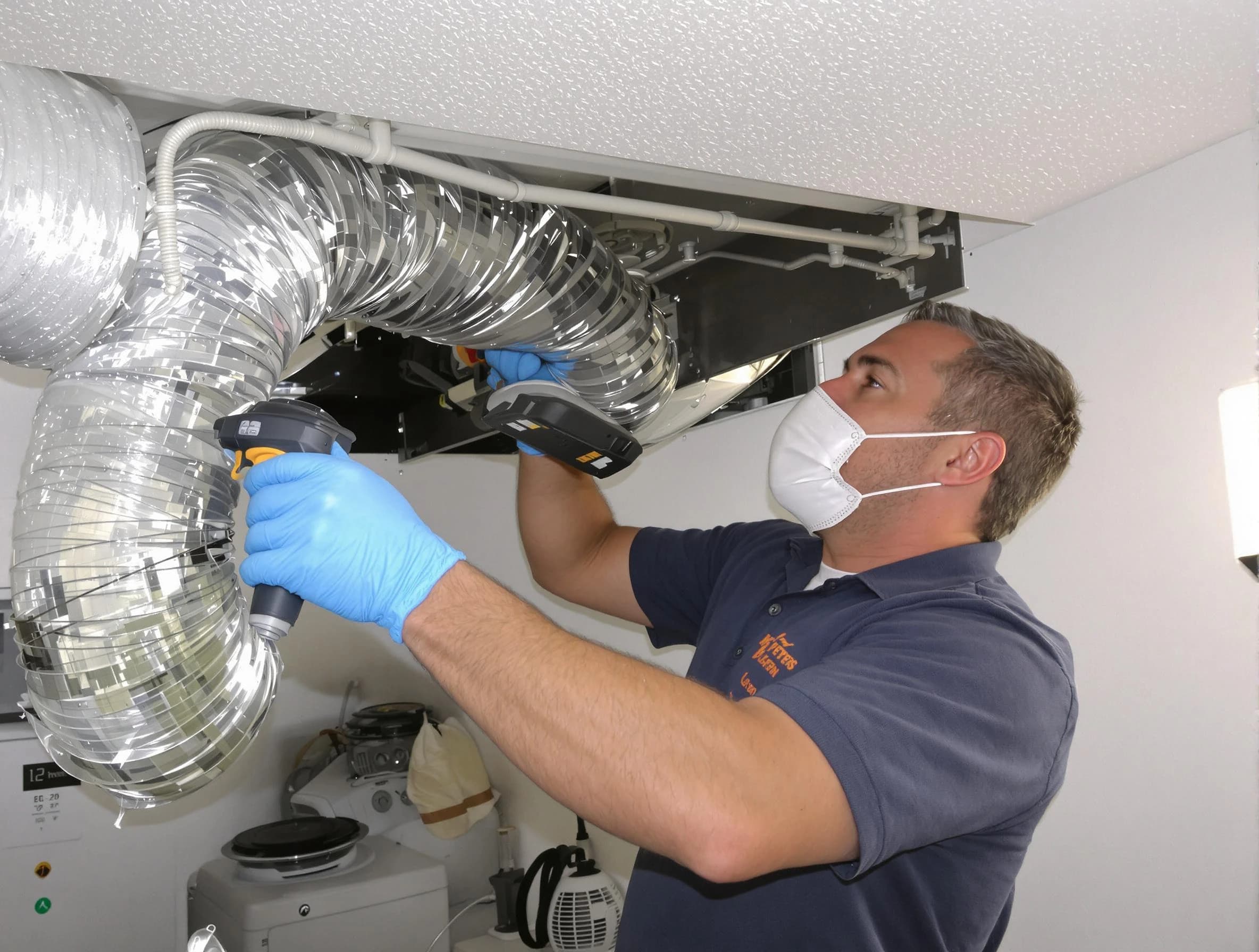 Glenshaw Dryer Vent Cleaning professional performing thorough residential dryer vent cleaning in Glenshaw