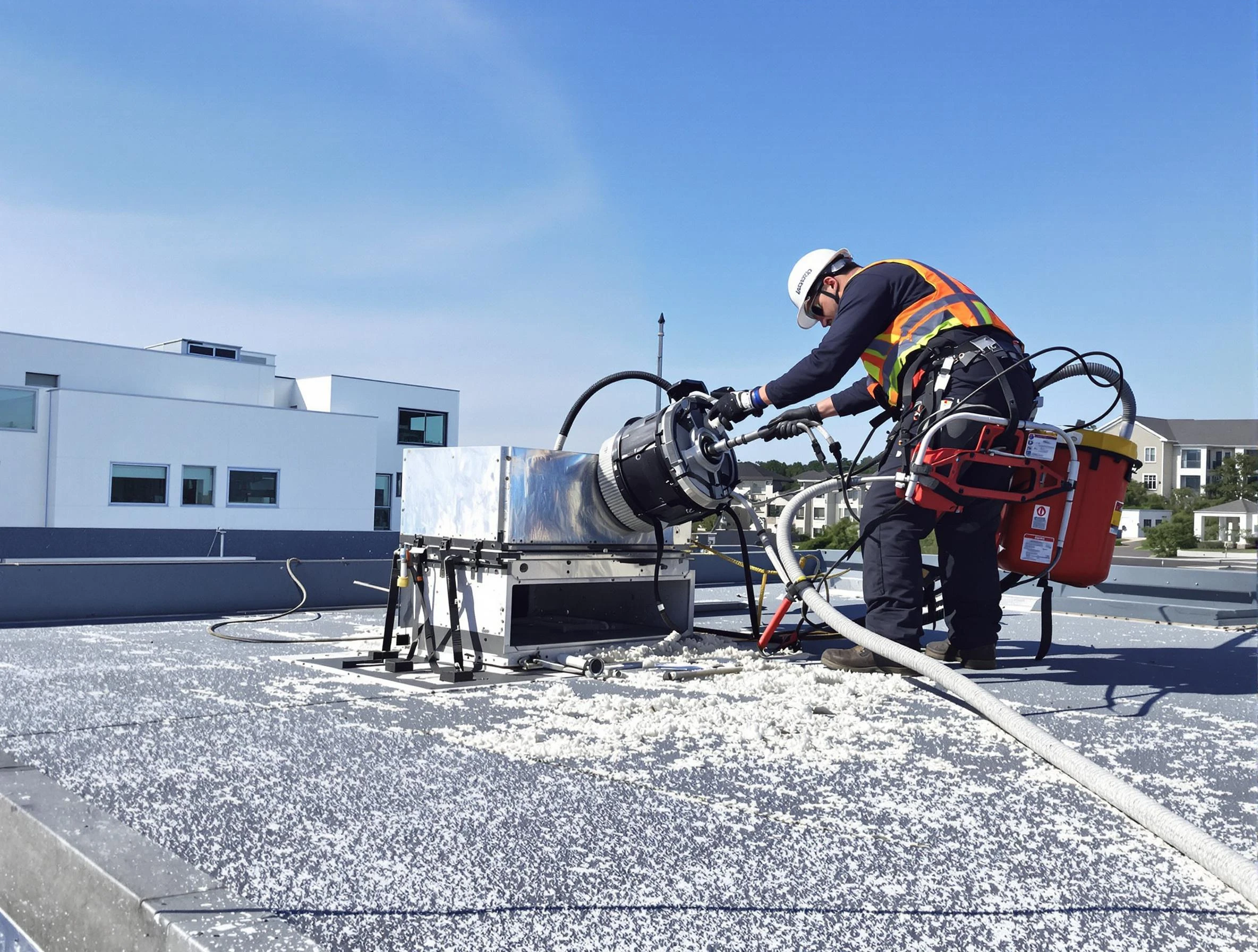 Roof Vent Cleaning in Hampton, PA