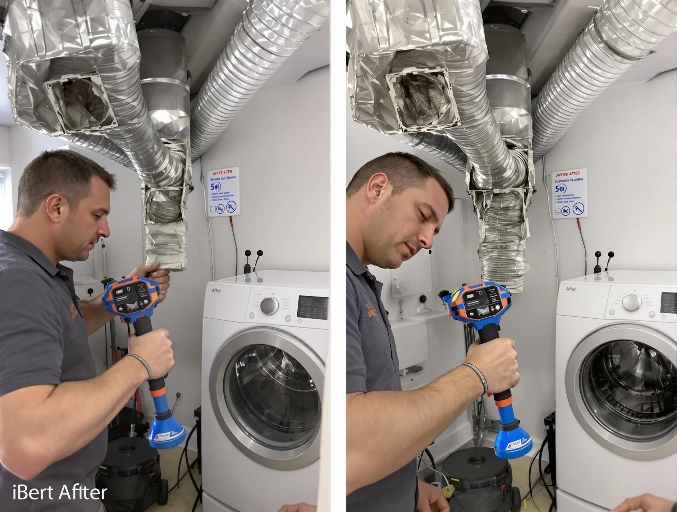 Professional clogged vent cleaning by Glenshaw Dryer Vent Cleaning in Glenshaw