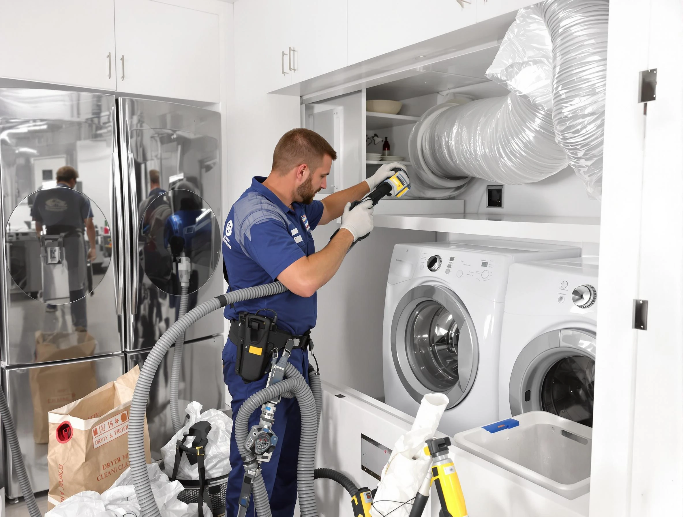 Professional duct cleaning by Glenshaw Dryer Vent Cleaning in Glenshaw