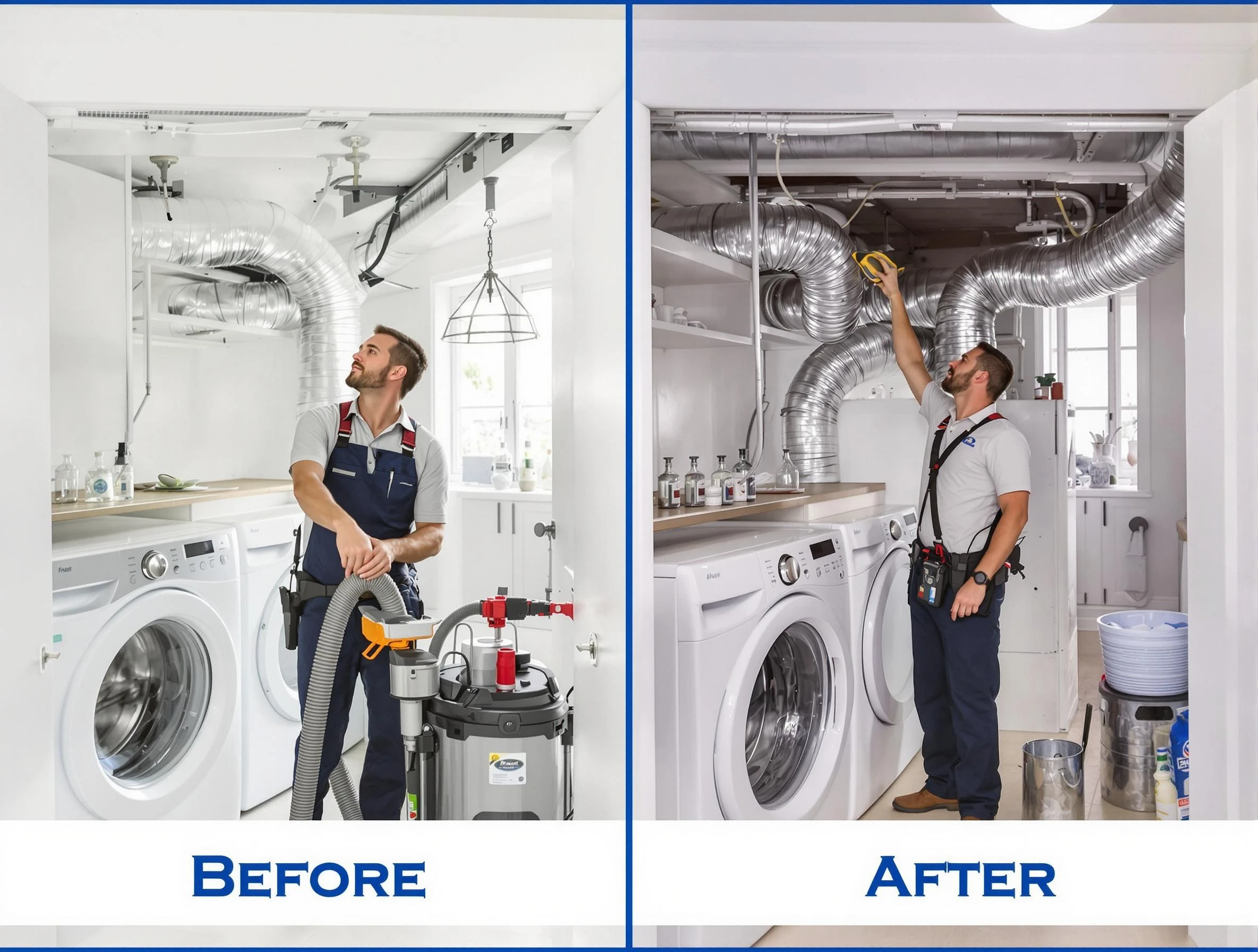 Expert gas dryer vent cleaning by Glenshaw Dryer Vent Cleaning in Glenshaw