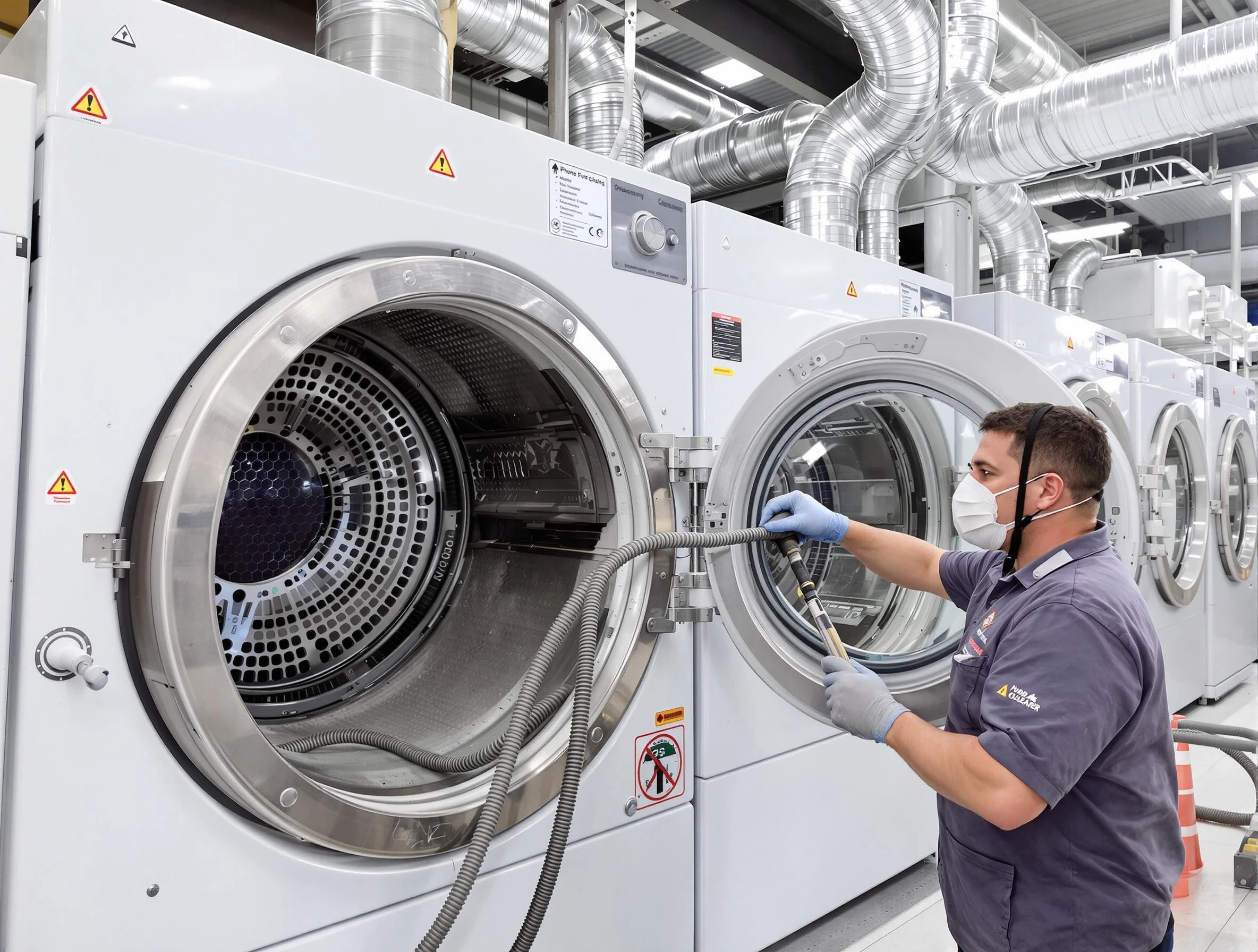 Industrial-grade dryer vent cleaning by Glenshaw Dryer Vent Cleaning in Glenshaw